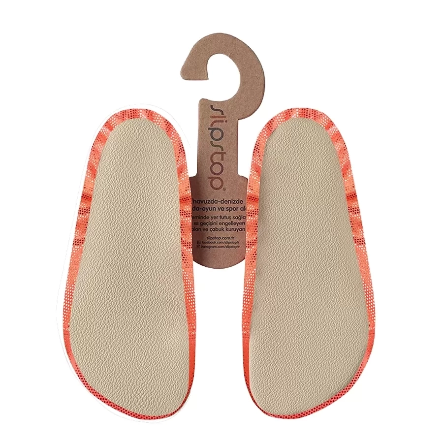 Slipstop Zelma Orange Junior puhatalpú cipő